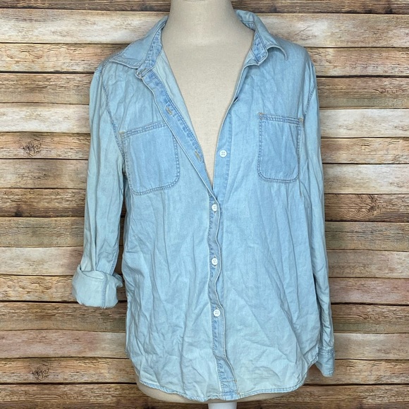 Adam Levine Collection Tops - Adam Levine| Button Down| Blue| Medium